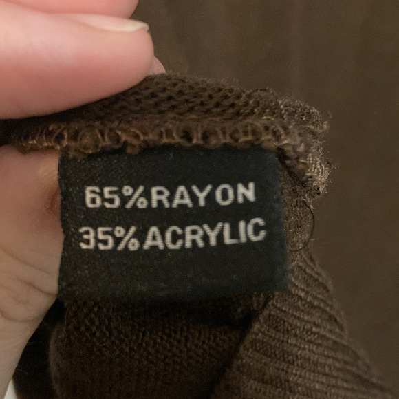 Steve Harvey Celebrity Edition Mens Size 2XTL Brown Grandpa Core Sweater Stripes - Picture 9 of 12